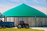 Fototapeta  - Biogas plant