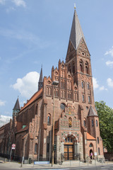 Wall Mural - Sankt Albani Kirke Odense Fyn Danmark