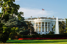 The White House, South Lawn View, Washington DC, USA.