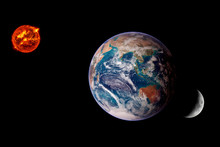 Earth Sun Lunar Eclipse