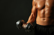 © Africa Studio - Handsome young muscular sportsman execute exercise with