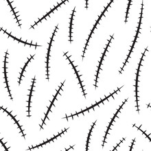 Abstract Hand Drawn Seamless Pattern.