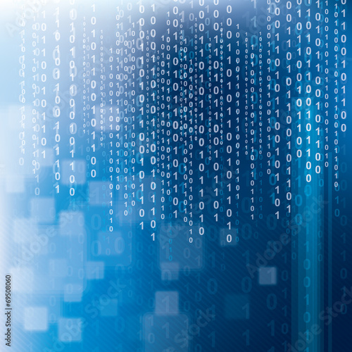 Tapeta ścienna Streszczenie technologia tło