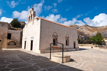 Wall Mural - Preveli Monastery. Crete island, Greece.