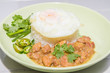 © somjring34 - Thai cuisine, rice with chicken fried and fried egg.