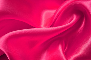 Texture pink satin, silk background