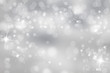 canvas print picture - Winter light background with sparkle