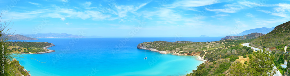 Mirabello Bay Crete, Greece - obrazy, fototapety, plakaty 