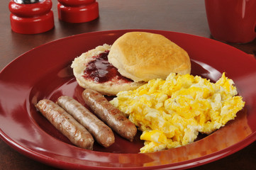 Poster - Sausage and eggs