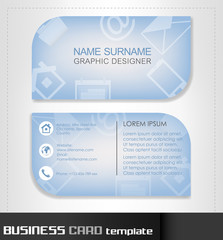 Poster - Business card template