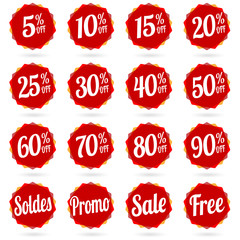 Poster - Discount price tags 