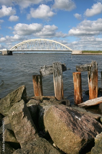 Naklejka na szafę Aggersund bridge in Denmark