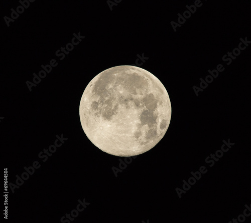 Naklejka samoprzylepna Supermoon w sierpniu 10 2014
