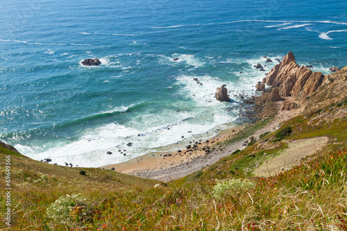 Naklejka samoprzylepna Cape da Rocha, Portugalia