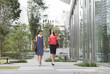 © Monet - Two people walking while talking