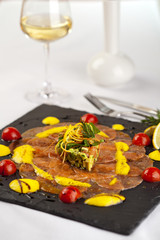 Poster - Salmon Carpaccio