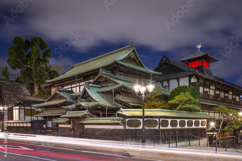 Naklejka samoprzylepna Matsuyama, japan at dogo onsen