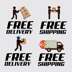 Sticker - delivery design