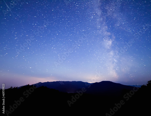 Naklejka samoprzylepna Nocna scena
