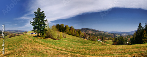 Obrazy Beskidy  panorama-ze-szlaku-na-wielka-racze-beskid-zywiecki