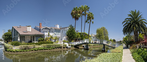 Naklejka samoprzylepna Los angeles venice canals