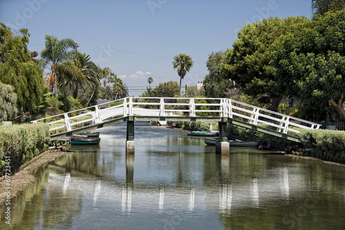 Naklejka samoprzylepna Los angeles venice canals
