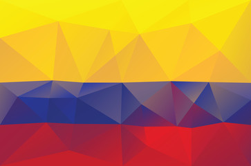 Wall Mural - Colombian flag