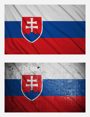 Wall Mural - flags of Slovakia