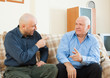 © DariaTrofimova - men talking   at home