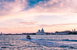 Sunset over Venice