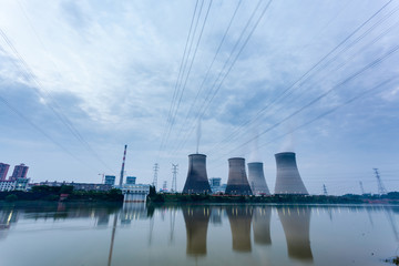 Cooling tower of nuclear power plant Dukovany