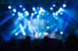 © astrosystem - Defocused crowd on a concert.