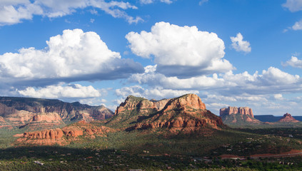 Wall Mural - Landscape of the valley near Sedona