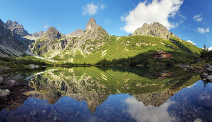 Poster - Green Lake in Tatra mountain, Slovakia