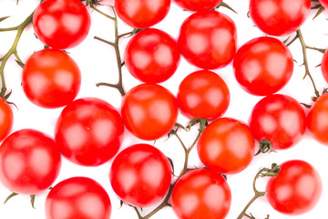 Poster - Close up of tomatoes. Macro.