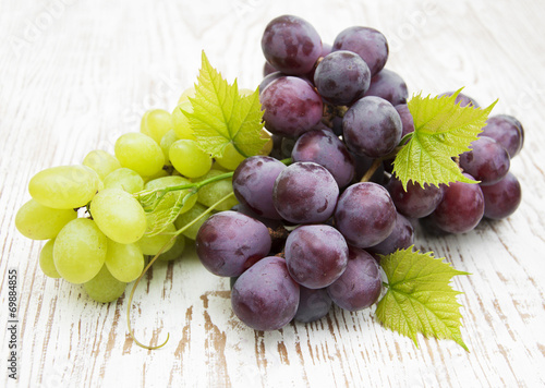 Naklejka - mata magnetyczna na lodówkę Fresh grape