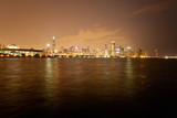 Fototapeta  - chicago skyline at night