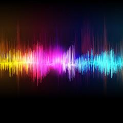 music equalizer wave