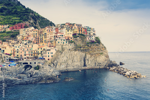 Obraz w ramie Cinque Terre, Manarola - Italy