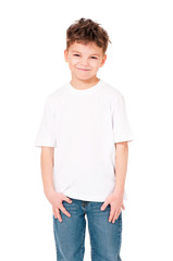 Wall Mural - T-shirt on boy