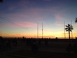 tramonto sul porto di Viareggio