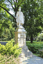 Statue Of Jan III Sobieski, Famous Polish King. Krakow, Poland.