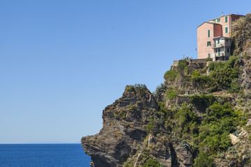 Wall Mural - cinque terre house