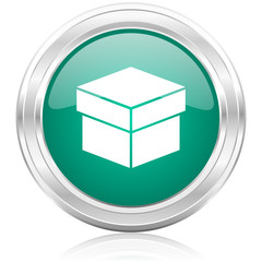 Fototapete - box internet icon