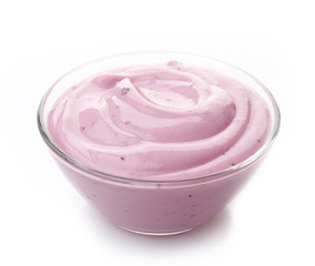 Poster - bowl of yogurt