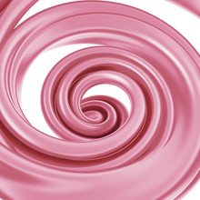 3d Abstract Pink Liquid Swirl Spiral Candy Cane Splash