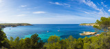 Fototapeta  - Mediterranean panorama in Ibiza, Balearic islands.