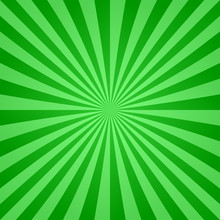 Green Ray Background