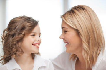 Canvas Print - mother and daughter