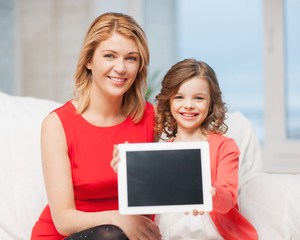 Canvas Print - mother and daughter